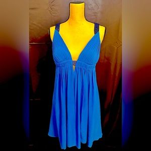 Cobalt Blue Cache Dress, Size 12, New without Tags